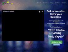 Tablet Screenshot of profitreadysystem.com